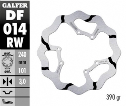 Disco de freno Galfer DF014RW Wave Fijo Ranurado 240x3mm