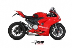 Silencioso escape Mivv Delta Race Acero D.046.LDRX Ducati Panigale V2 2020-2021 Euro4-5