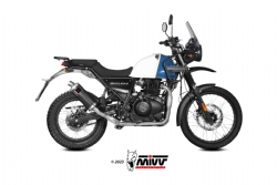 Silencioso escape Mivv RE.003.LDKB Dakar Black Inox Royal Enfield Himlayan 2021-2023