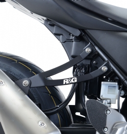 Soporte De Escape Con Eliminador De Estribera De Pasajero Rg Racing Eh0071bka Negro Suzuki SV 650 2016 2017