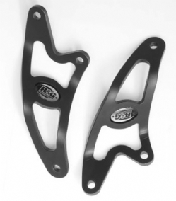 Soporte De Escape Rg Racing Eh0045bk Negro Aprilia RSV 1000 Tuono 2006 2011