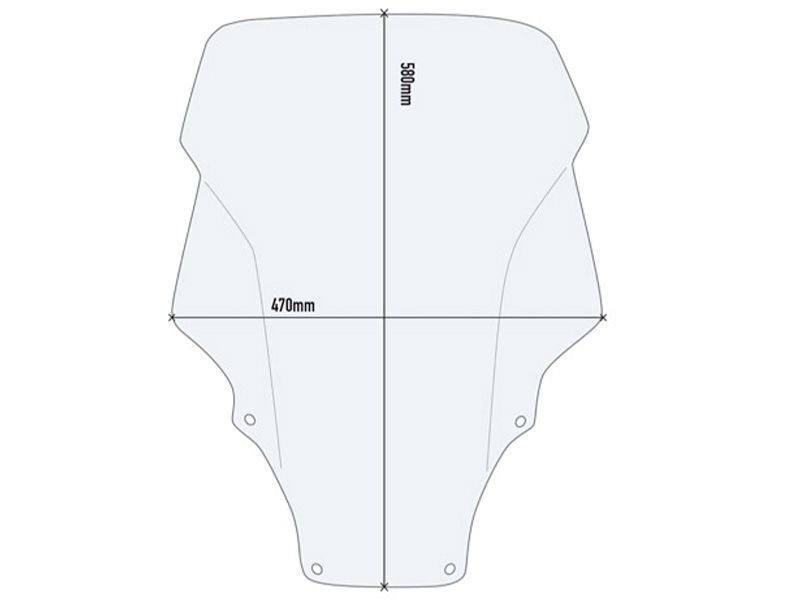 Cúpula Honda Forza 125 / 350 Transparente Givi D1187ST